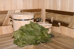 Русская баня на дровах